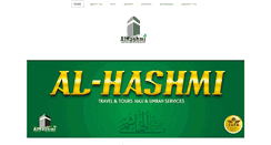 Desktop Screenshot of alhashmitravel.com